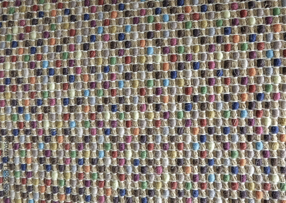 Closed Up of Square Texture of Colorful Weave Pattern Closed Up of Square Texture of Colorful Weave Pattern