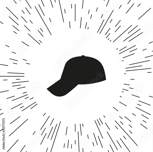 Vector icon cap