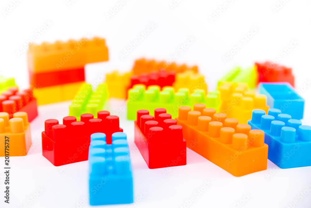 Building Blocks Isolated On White Building Blocks Isolated On White
