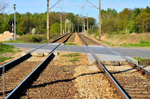 Tory kolejowe i infrastruktura kolejowa.