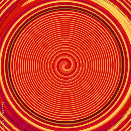 circle background illustration in red and orange colors