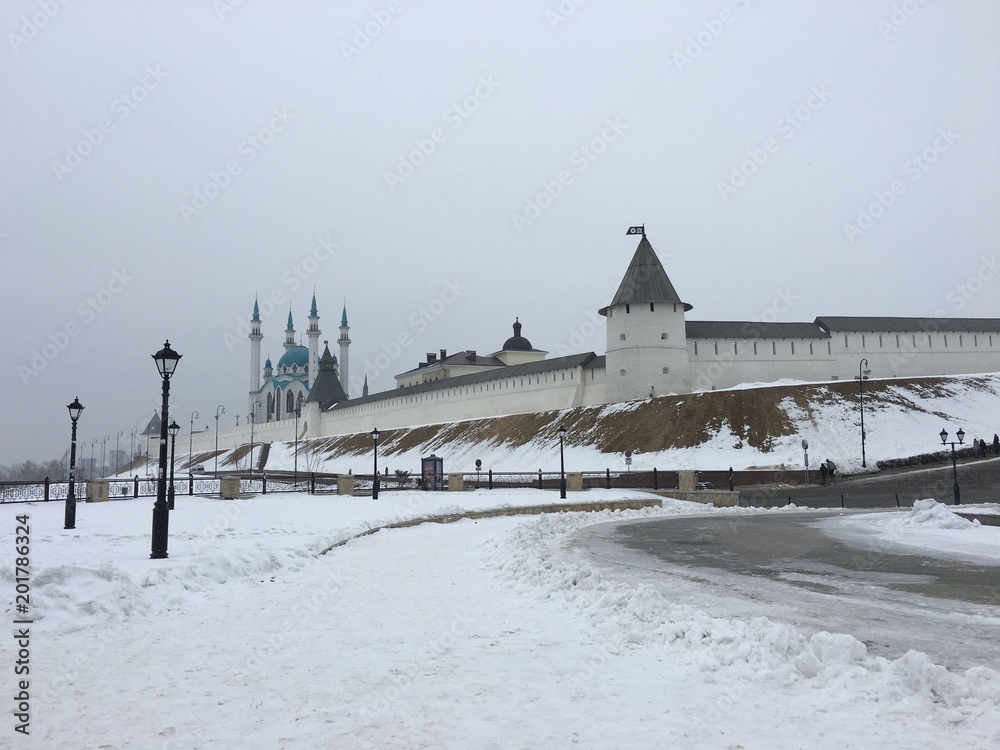 Winter Kazan view