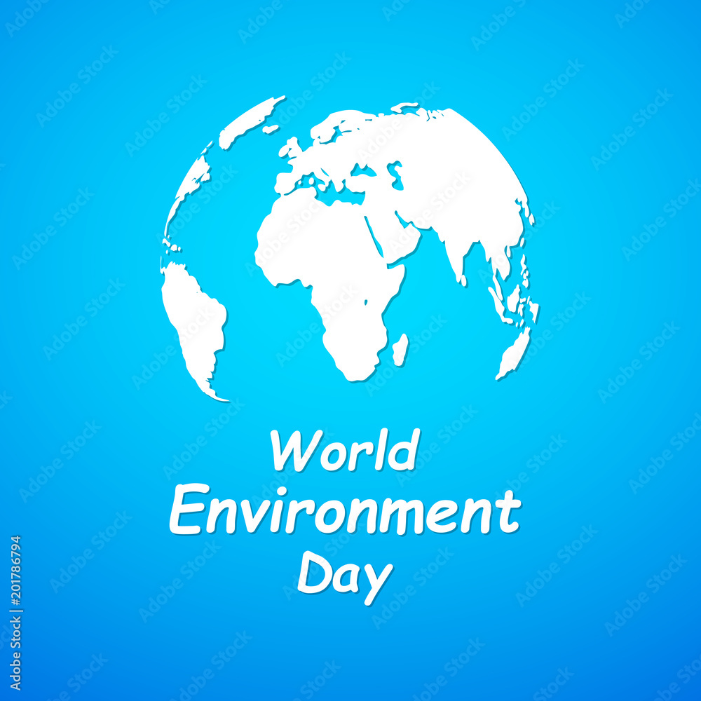 World Environment Day banner. Vector illustration.