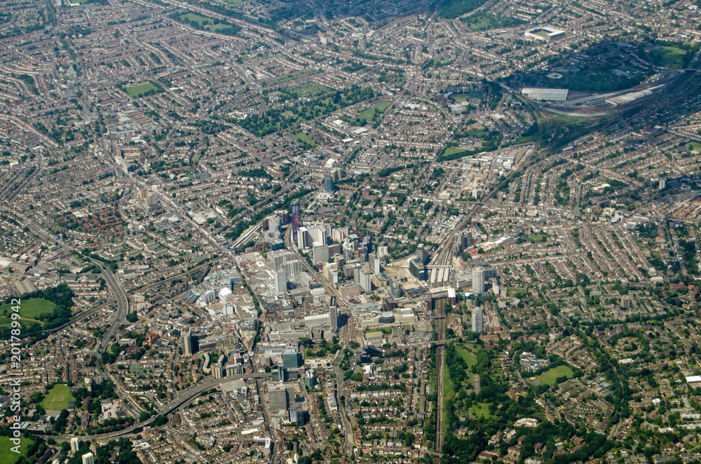 Croydon, Aerial View