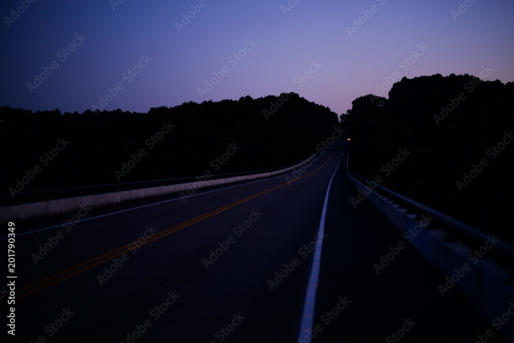 Dark highway