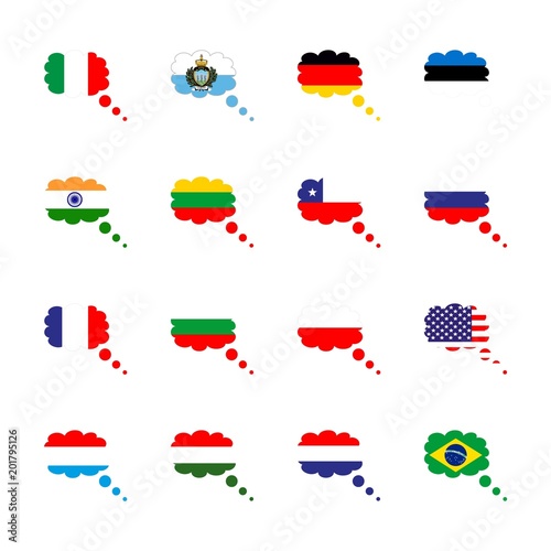 Free Download icon Flag with hungarian flag, poland, usa flag, chili and flag of estonia - GFXLoad