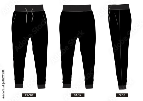 design vector template shorts collection for men with color black white blue green red 