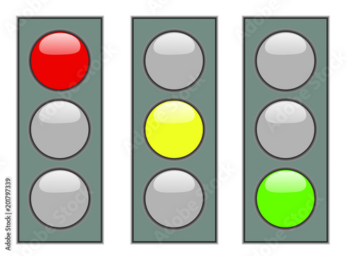 Ampeln Rot Gelb Grün