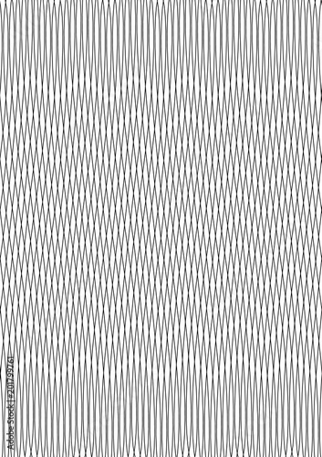 Guilloche background. A simple pattern with zig-zag lines. Moire ornament. Monochrome guilloche texture.