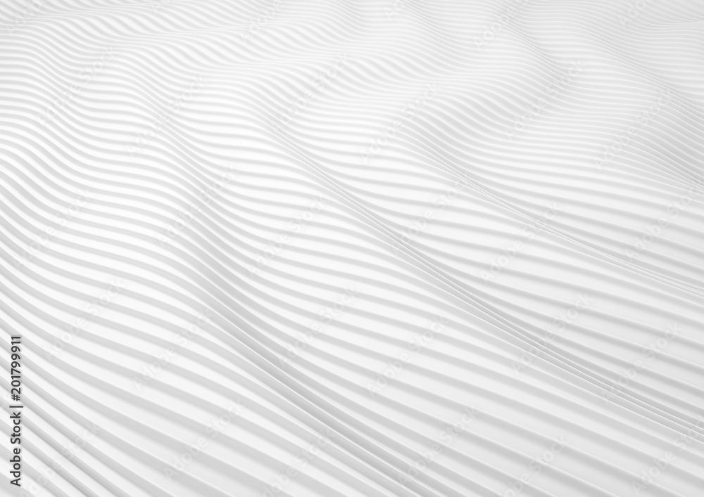 Abstract white wave background. Abstract white wave background.
