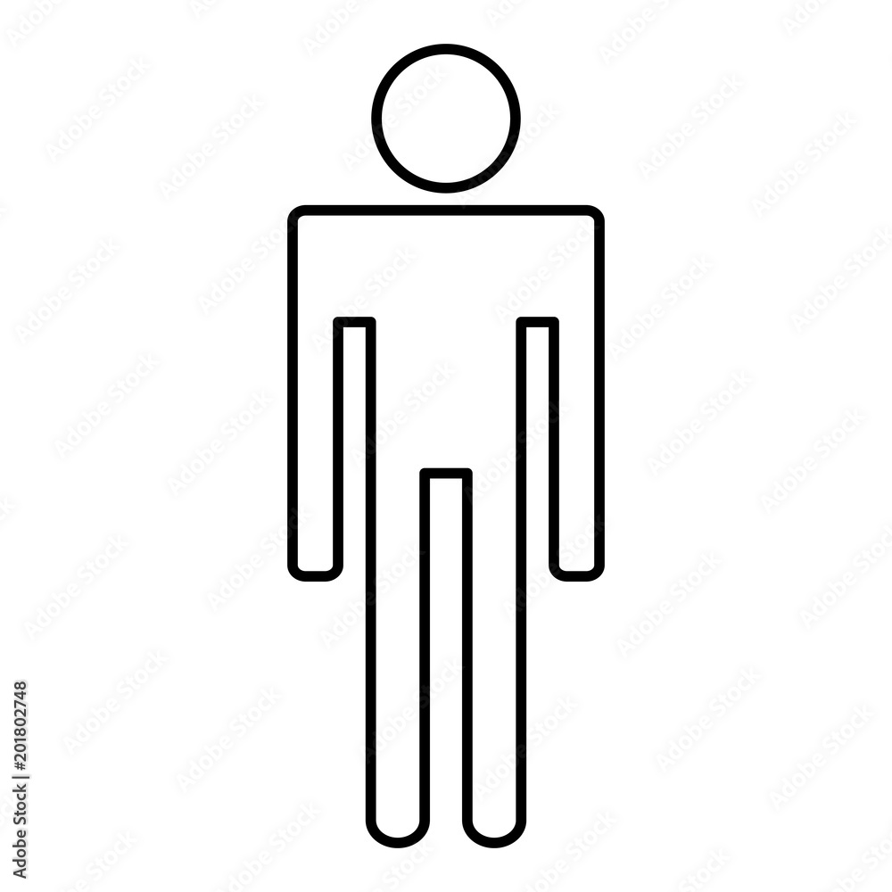 human figure silhouette icon vector illustration design human figure silhouette icon vector illustration design