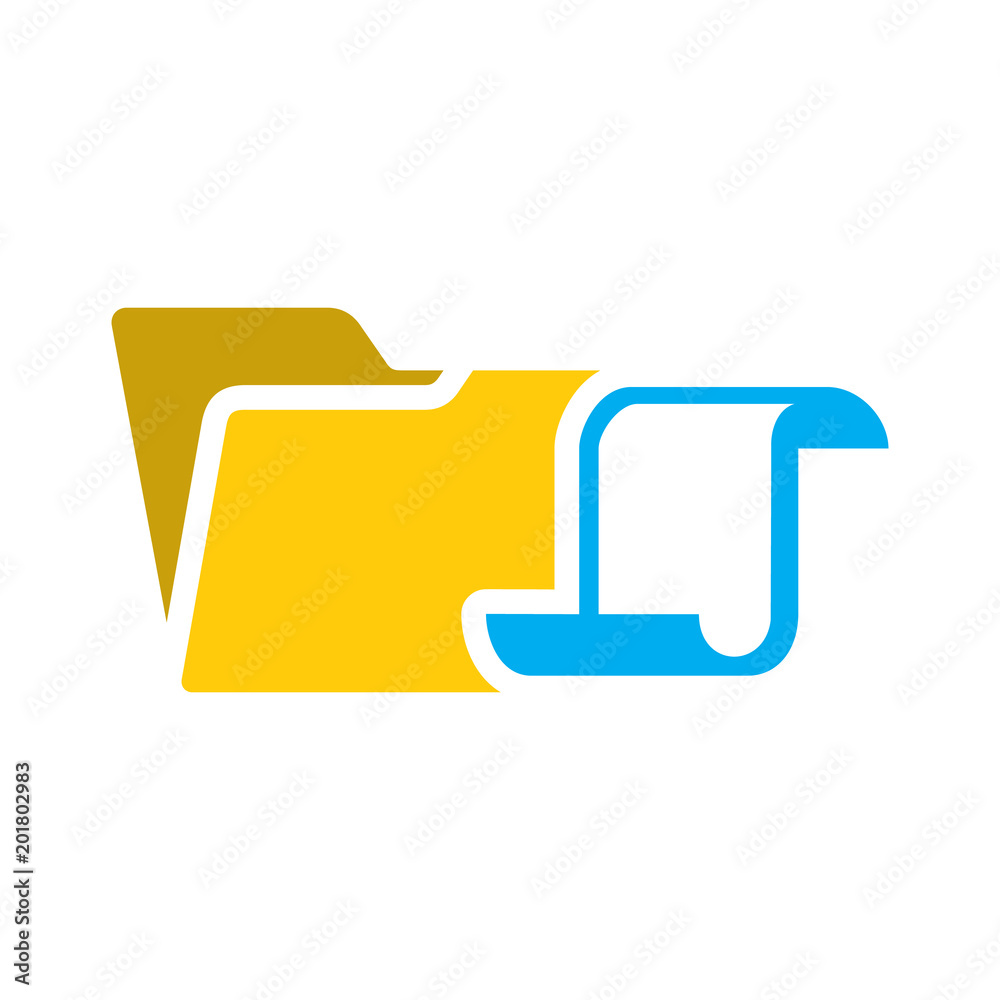 Document Folder Icon Design Document Folder Icon Design