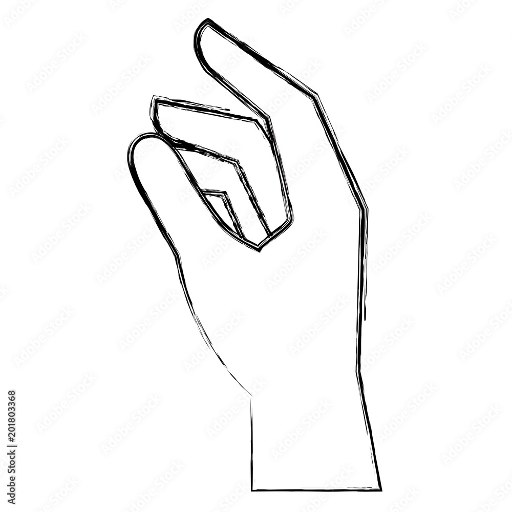 hand human isolated icon vector illustration design hand human isolated icon vector illustration design