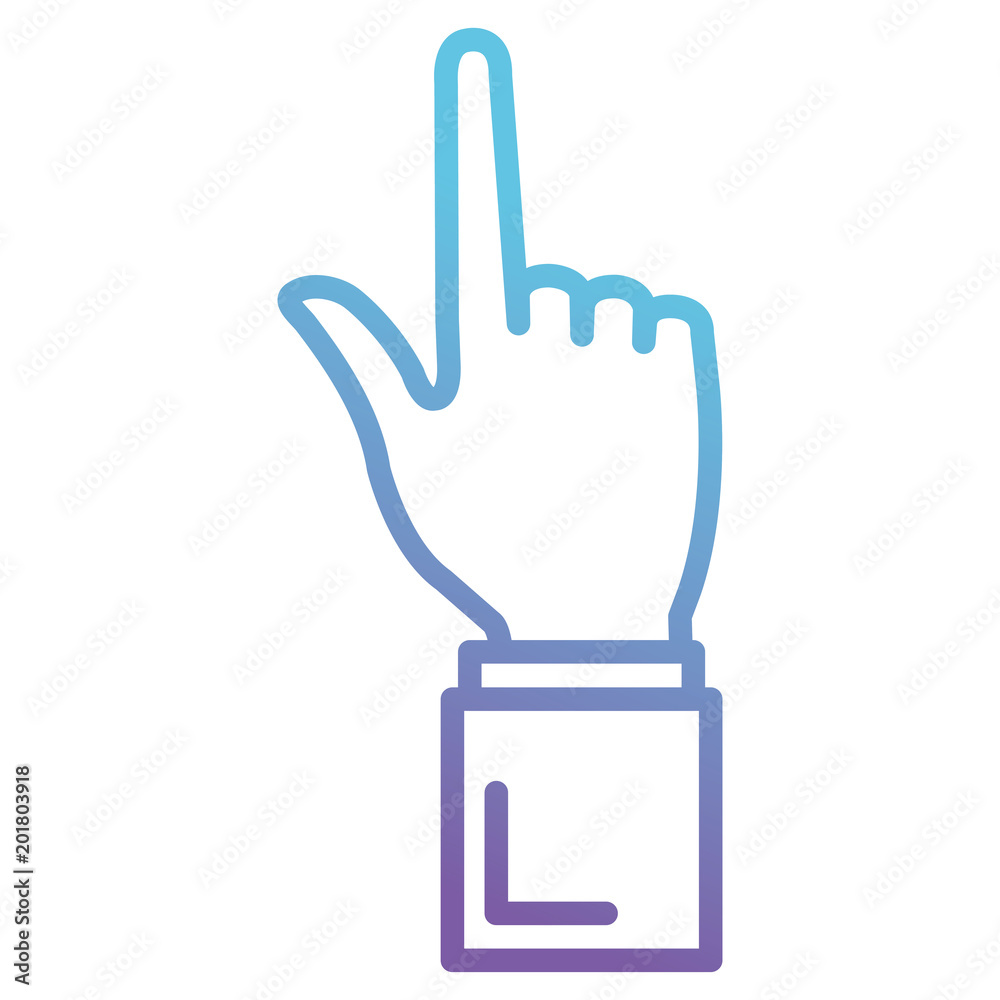 hand human index isolated icon vector illustration design hand human index isolated icon vector illustration design