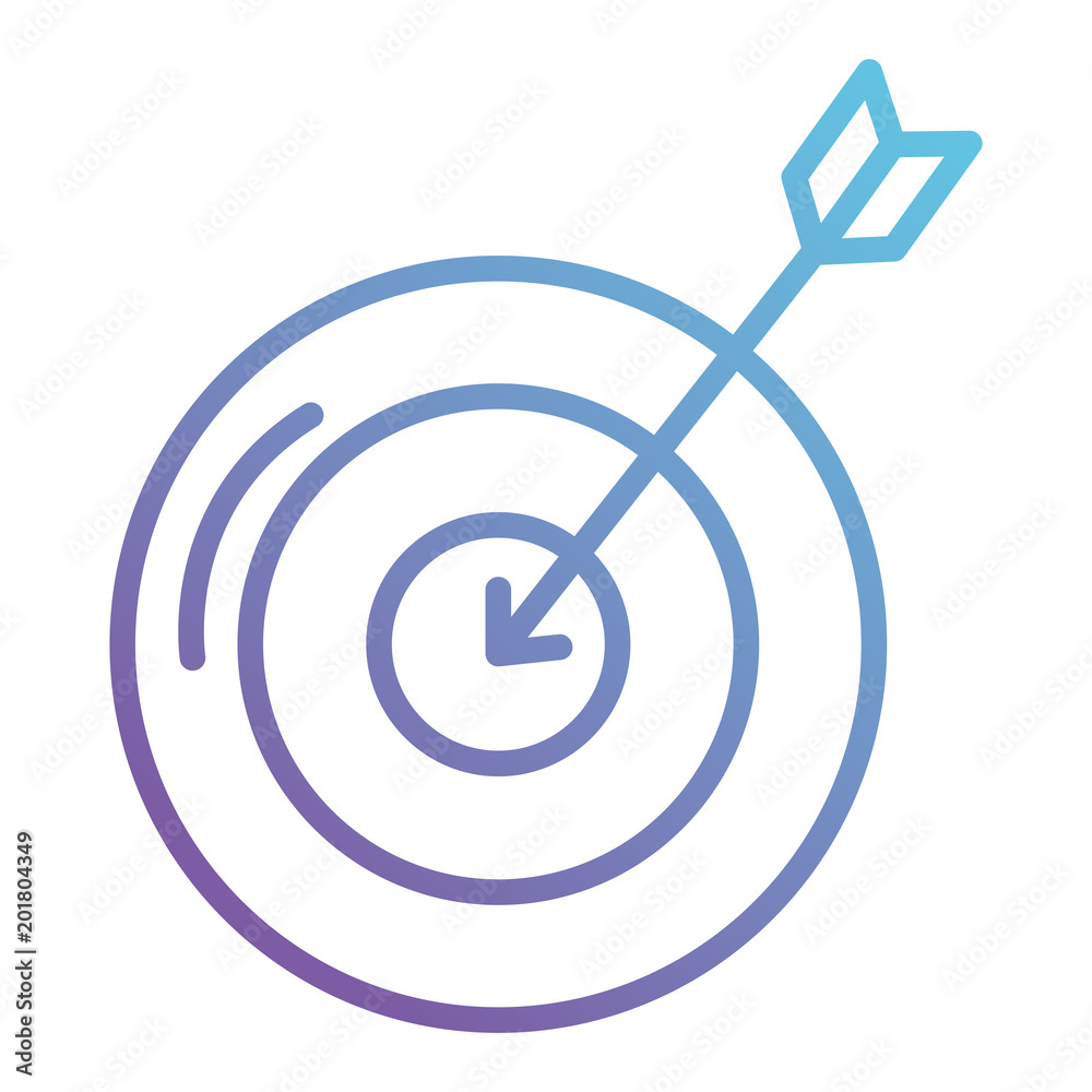 target with arrow icon vector illustration design target with arrow icon vector illustration design