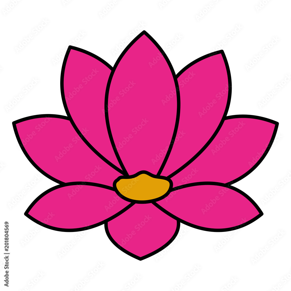 beautiful flower decorative icon vector illustration design beautiful flower decorative icon vector illustration design