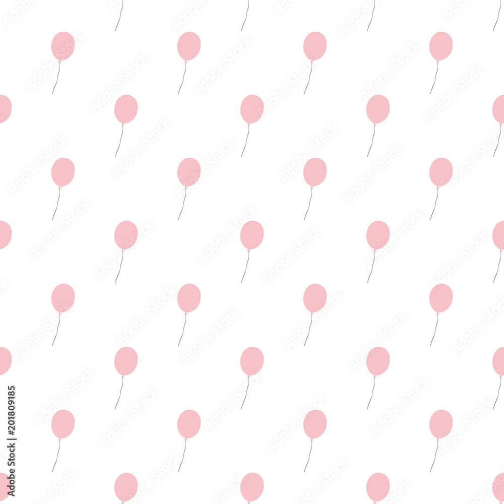 Seamless pattern of balloons Seamless pattern of balloons