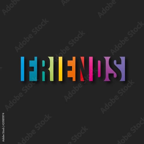 mot "friends"
