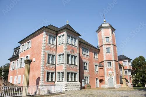 Classic building Lobdengau Museum for german people and foreigner travelers visit and travel at Ladenburg town