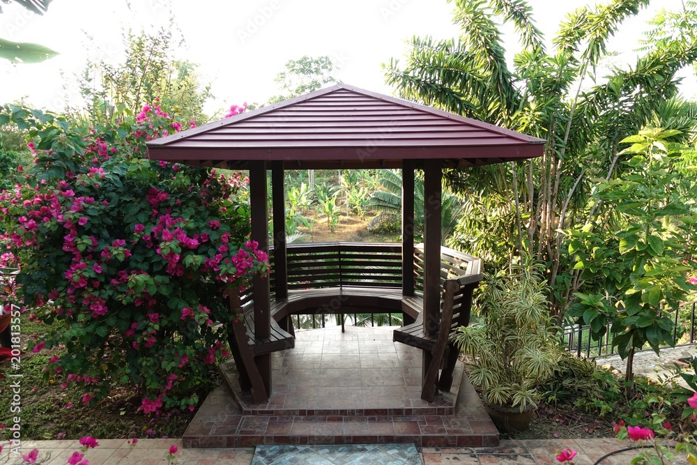 park pavilion outdoor, use for relaxing. park pavilion outdoor, use for relaxing.