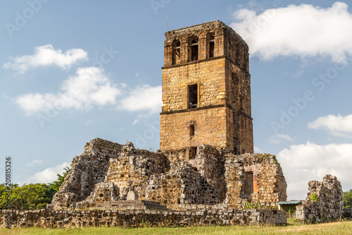 Ruins of Panama Viejo, UNESCO World heritage site, Panama