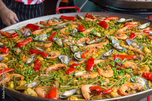 パエリア・スペイン・地中海・料理・海鮮