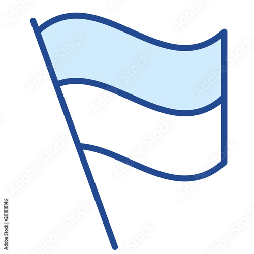 Fahne Vector Icon