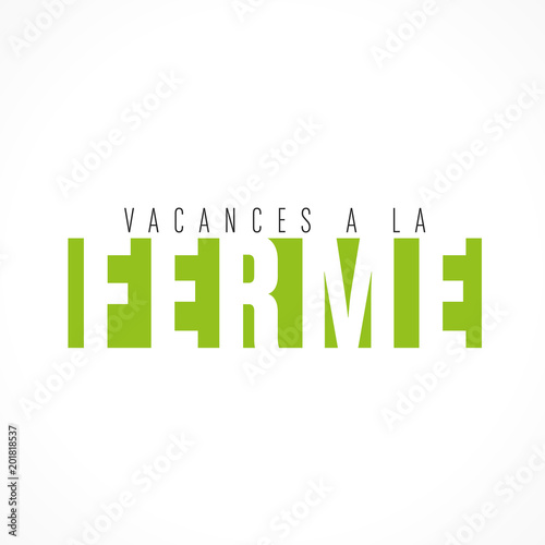 vacances à la ferme