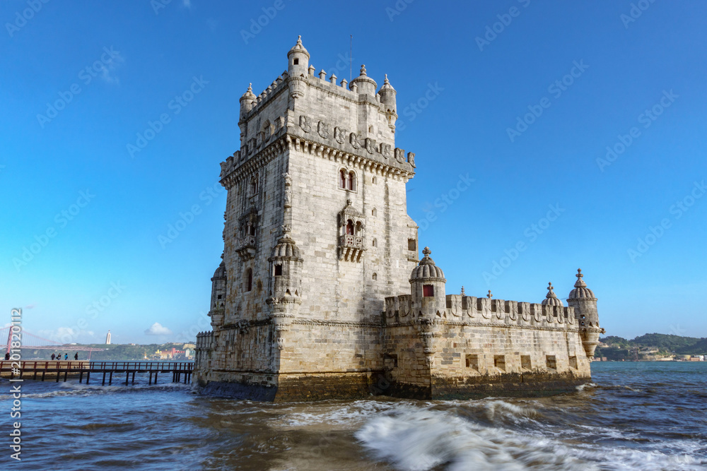 Lisbon Torre de Belem long exposure