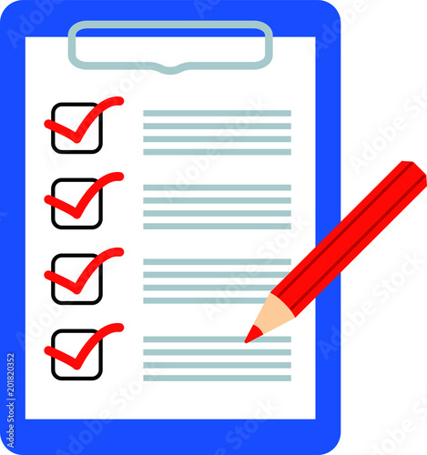 Checklist illustration