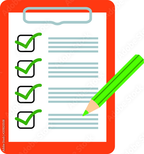 Checklist illustration