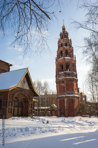 Church of St. John the Baptist in Tolchkovo in Yaroslavl, Russia photo