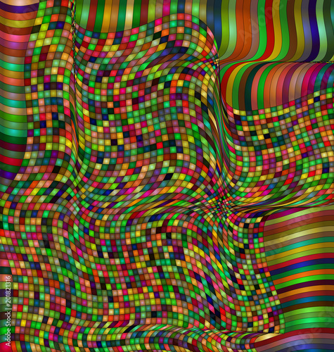 color patterned background lines