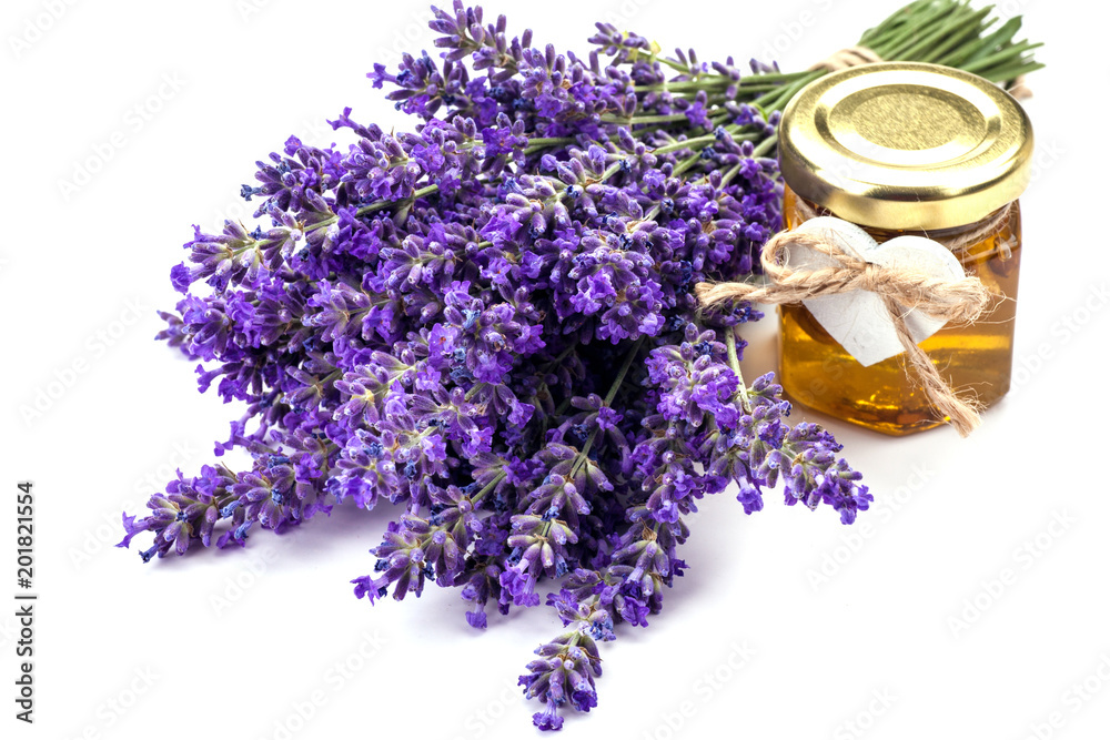 Lavander with aromatic oil Lavander with aromatic oil