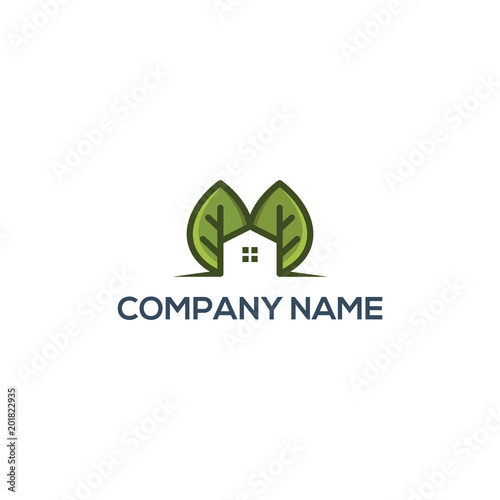 home logo design, creative concept - Vector Illustration