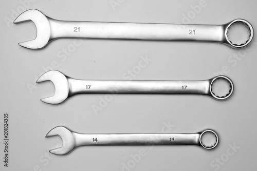The wrench steel tools for repair