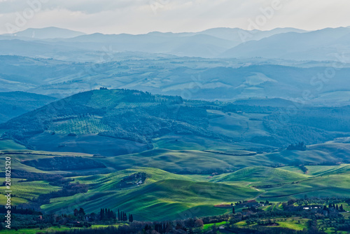 very  nice view of tuscany meadow © manola72