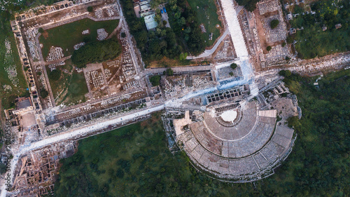 Ephesus amphi theater from the air photo