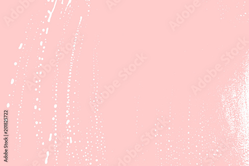 Natural soap texture. Admirable millenial pink foam trace background. Artistic captivating soap suds. Cleanliness, cleanness, purity concept. Vector illustration.