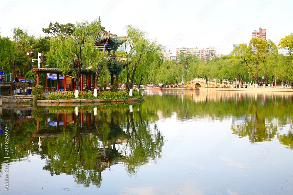 Green Lake Park in Kunming, Yunnan Province, China
Green Lake Park in Kunming, Yunnan Province, China