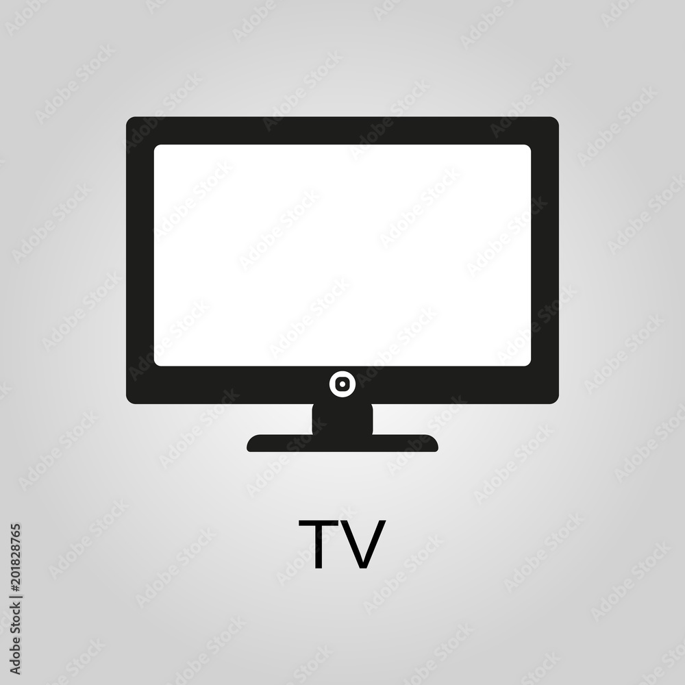 Tv icon. Email symbol. Flat design. Stock - Vector illustration Tv icon. Email symbol. Flat design. Stock - Vector illustration