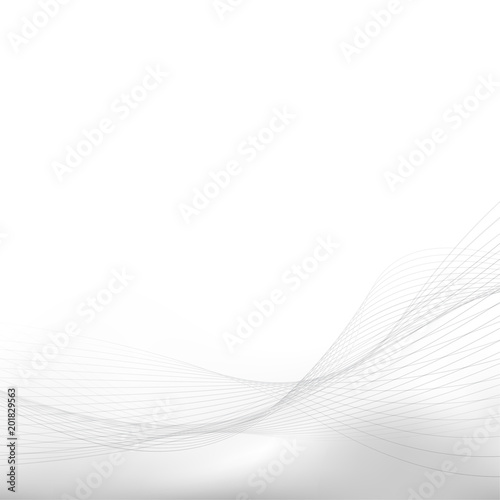 Grey soft blend fantasy lines abstract layout design