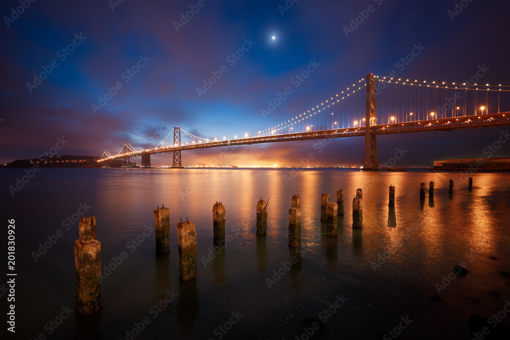 Fototapeta premium San Francisco Bay Bridge