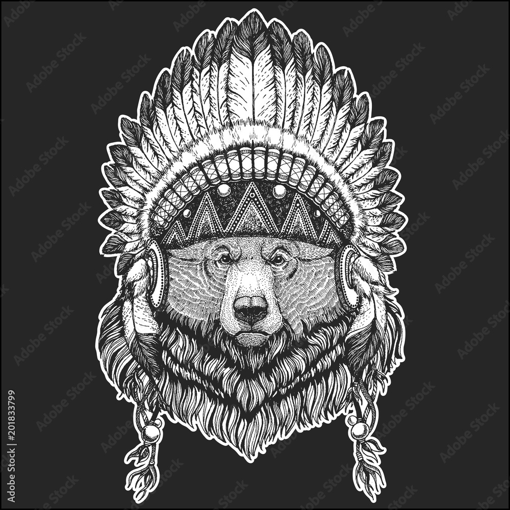 Native American Bear  American Indian Bear