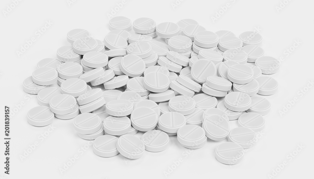 Realistic 3D Render of Pills (Medicine) Realistic 3D Render of Pills (Medicine)
