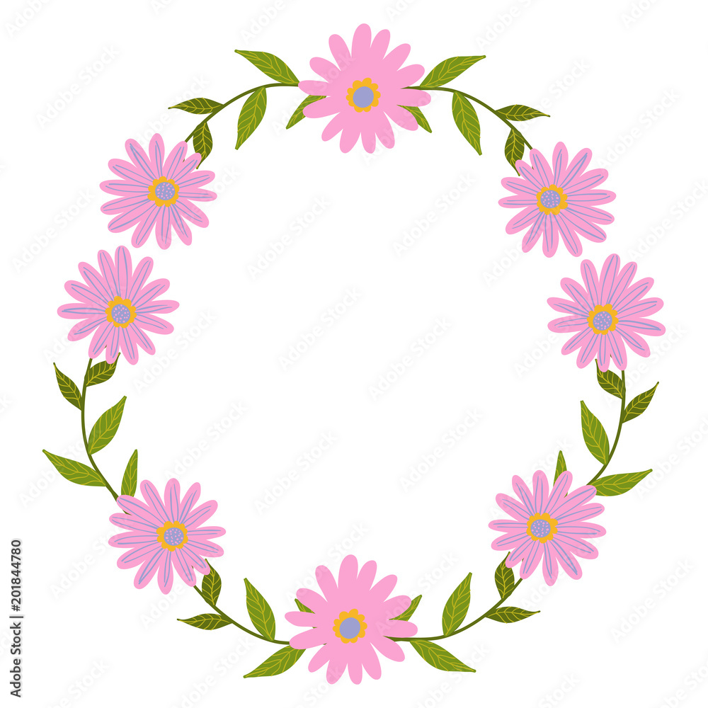 Vector flowers set. Beautiful wreath. Elegant floral collection with isolated leaves and flowers, hand drawn. Design for invitation, wedding or greeting cards Vector flowers set. Beautiful wreath. Elegant floral collection with isolated leaves and flowers, hand drawn. Design for invitation, wedding or greeting cards