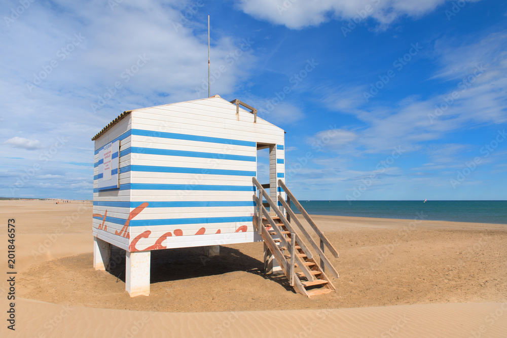 Fototapeta premium Gruissan plage in France
