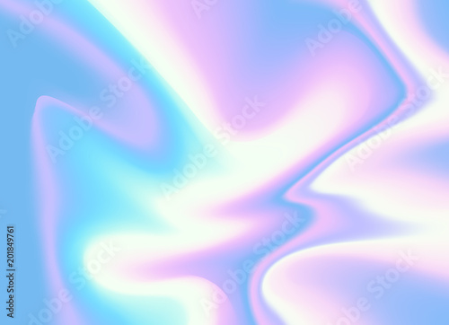 Colourful Iridescent Holographic Texture