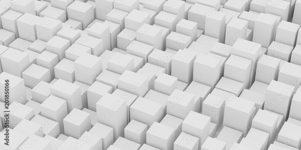 Abstract various size of white box in grid pattern,Concept of urban city planning.Architecture element . Abstract various size of white box in grid pattern,Concept of urban city planning.Architecture element .