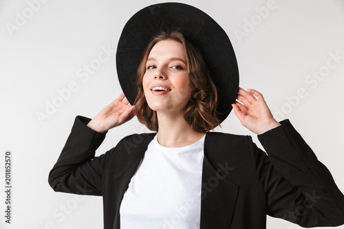 Portrait of a beautiful young woman